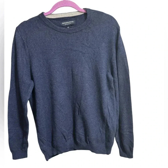 Mizzen Main Sweater Mens cashmere nylon Fairway Golf Pullover Performance - Picture 1 of 4
